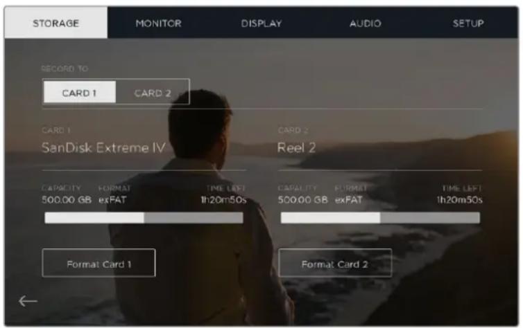 Blackmagic Design Video Assist 4K digital video recorder - Formatting SD Cards using your Video Assist - 1