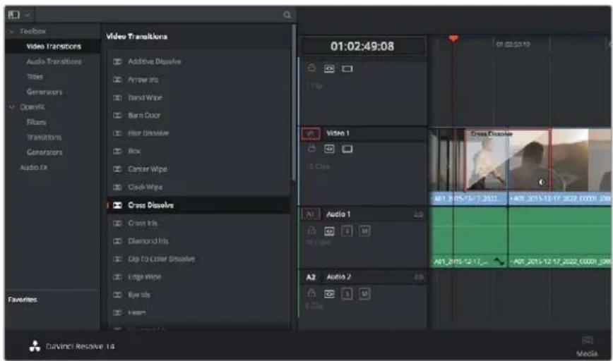Blackmagic Design Video Assist 4K digital video recorder - Inserire le transizioni - 1