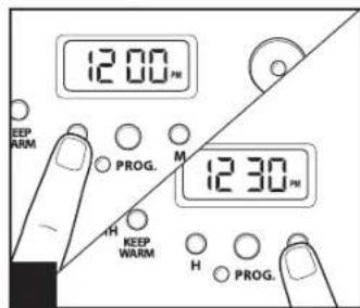 HAMILTON BEACH 46898 - Programming de l'infusion automatique - 1