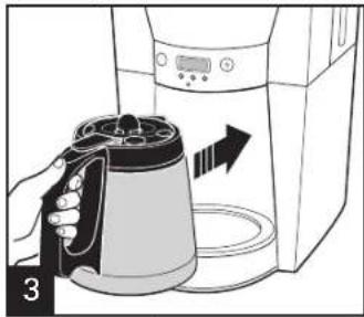 HAMILTON BEACH 46898 - Comment faire du café glacé (sur les modèles avec une verseuse isolante uniqueme - 3