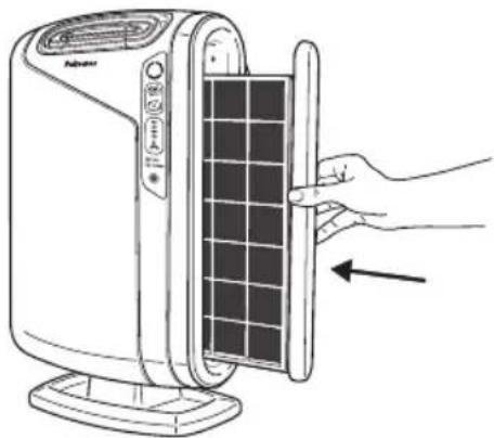 FELLOWES AeraMax 290 - Procedure de remplacement des filtrés - 3