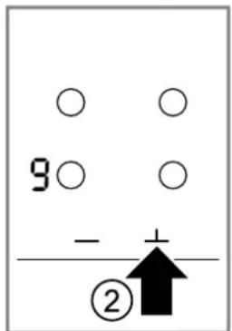 CONSTRUCTA CX3BS601 - Kochstufen einstellen - 2