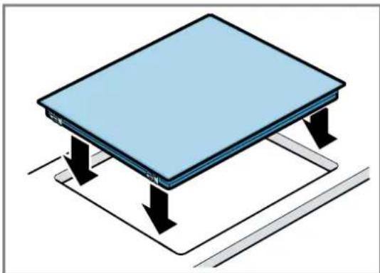 CONSTRUCTA CX3BS601 - Installing the hob - 1