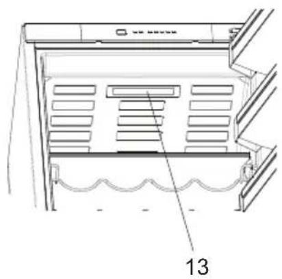 BORETTI BKI102 - THE PARTS OF THE APPLIANCE AND THE COMPARTMENTS - 2