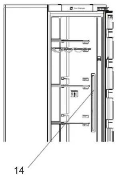 BORETTI BKI102 - Elements et compartiments de l'appareil - 3