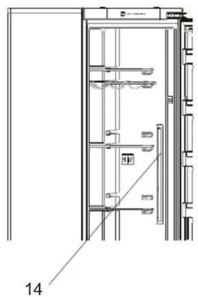 BORETTI BKI102 - THE PARTS OF THE APPLIANCE AND THE COMPARTMENTS - 3