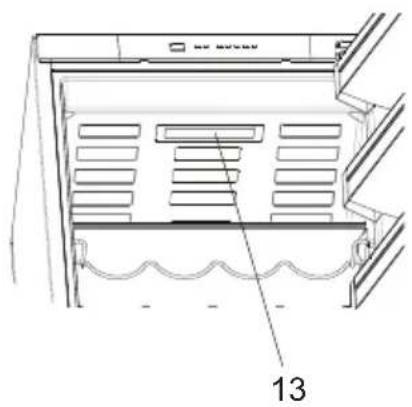BORETTI BKI102 - Elements et compartiments de l'appareil - 2