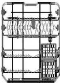 WHIRLPOOL WSIO 3T223 PE X - CUTLERY BASKET - 3
