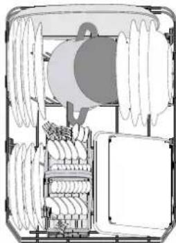 WHIRLPOOL WSIO 3T223 PE X - SAMMENLEGGBARE KLAFFER MED REGULERBAR POSISJON - 1