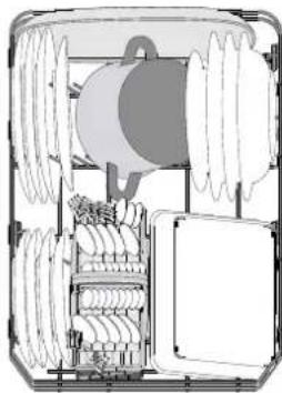 WHIRLPOOL WSIO 3T223 PE X - OPVOUWBARE KLEPPEN MET VERSTELBARE STAND - 1