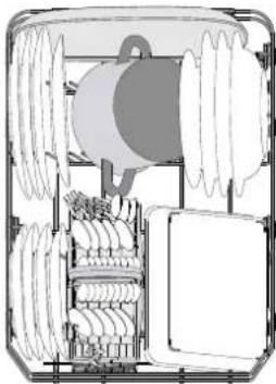 WHIRLPOOL WSIO 3T223 PE X - LOWER RACK - 1