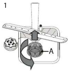 WHIRLPOOL WSIO 3T223 PE X - The dishwasher must not be used without filters or if the filter is loose. - 1
