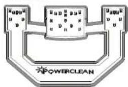 WHIRLPOOL WSIO 3T223 PE X - POWER CLEAN SUR LE PANIER INFÉRIEUR - 1