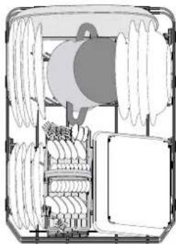WHIRLPOOL WSIO 3T223 PE X - PANIER INFÉRIEUR - 1