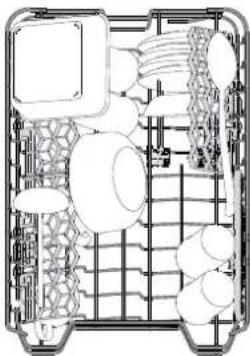 WHIRLPOOL WSIO 3T223 PE X - UPPER RACK - 1