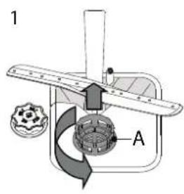 WHIRLPOOL WSIO 3T223 PE X - De afwasmachine mag niet worden gebruikt zonder filters of als het filter is losgeraakt. - 1