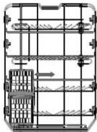 WHIRLPOOL WSIO 3T223 PE X - CUTLERY BASKET - 2