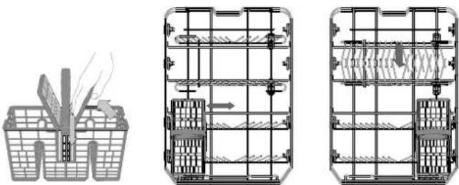 WHIRLPOOL WSIO 3T223 PE X - BESTECKKORB - 1