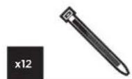 CORSAIR Carbide Series SPEC DELTA RGB - CONTENU DU KIT D'ACCESSOIRES - 5