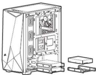 CORSAIR Carbide Series SPEC DELTA RGB - CONTENU DU KIT D'ACCESSOIRES - 9