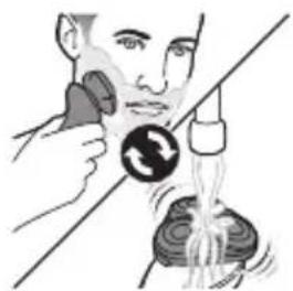 PHILIPS Series 6000 S6610 - Wet shaving - 4