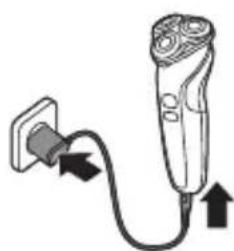 PHILIPS Series 6000 S6610 - Aufladen mit der Stromversorgungseinheit - 1