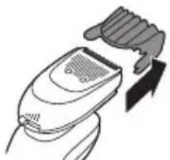 PHILIPS Series 6000 S6610 - Den Bart-Styler-Aufsatz mit Kamm verwenden (nur bestimmte Gerätotypen) - 2