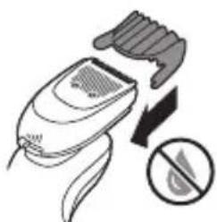 PHILIPS Series 6000 S6610 - Het baardstylerhulpstuk schoonmaken - 6