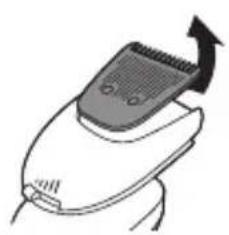 PHILIPS Series 6000 S6610 - Cleaning the beard styler attachment - 3