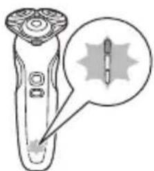 PHILIPS Series 6000 S6610 - Battery charge indicator - 1
