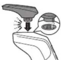 PHILIPS Series 6000 S6610 - Removing or attaching click-on attachments - 2
