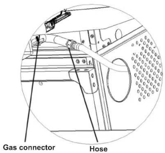 Patton Primo - INSTALLATION OF THE PRESSURE REGULATOR AND GAS HOSE - 1