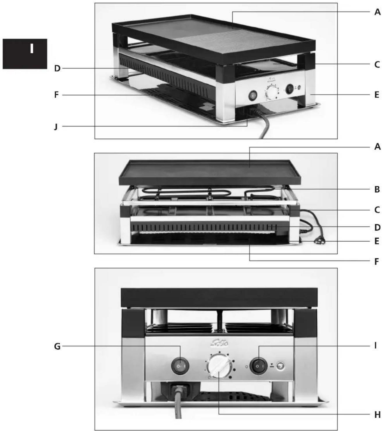 Solis 5 in 1 Table Grill 791 - D - 6