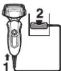 PANASONIC ESLF71 - Carregamento sem o carregarador auto limpante - 1