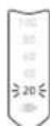 PANASONIC ESLF71 - Citirea indicatoareluminoase lautilizare - 2