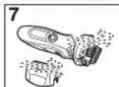 PANASONIC ESLF71 - Curatarea aparatului de ras fara incarcatorul cu autocuratare - 4