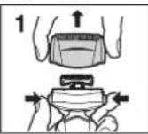 PANASONIC ESLF71 - Substituição da lamina exterior doSYSTEMA - 1