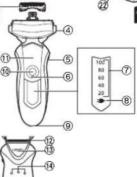 PANASONIC ESLF71 - Koneen osat - 2