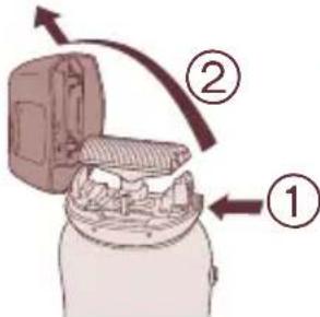 PANASONIC ES2058 - Washing your epilator - 2