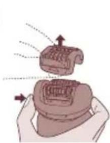 PANASONIC ES2058 - Washing your epilator - 1