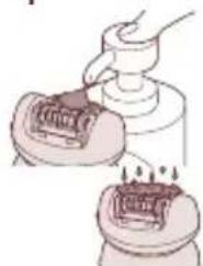 PANASONIC ES2058 - Washing your epilator - 3
