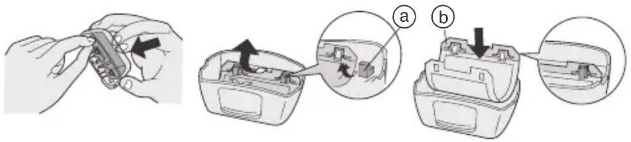 PANASONIC ES2053 - Fjernelse af det ydre folie - 1