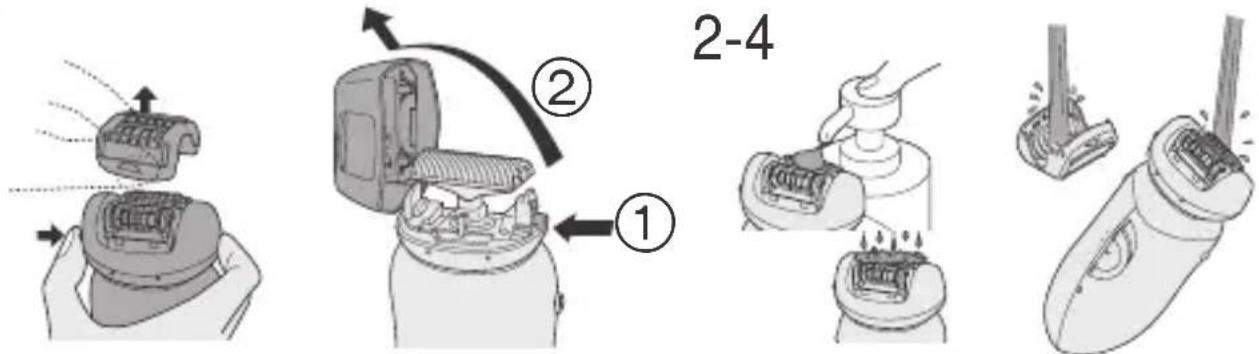 PANASONIC ES2053 - Vaske härfjerneren - 1