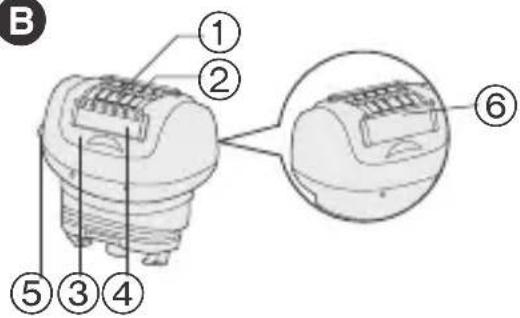 PANASONIC ES2053 - Removing the built-in rechargeable batteries - 3