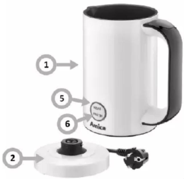 AMICA FD 3011 - ТЕХНИЧЕСКИ ДАННИ: - 1