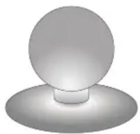AMICA AMGB20E2GB - Open de deur van de magnetron - 1