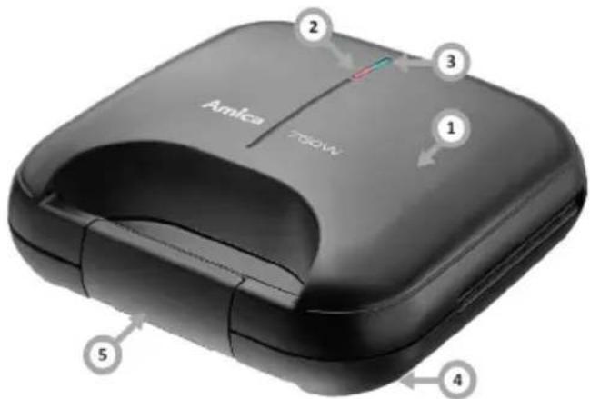AMICA SMK4021 - ТЕХНІЧНІ ХАРАКТЕРИСТИКИ: - 1