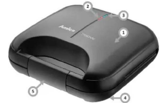 AMICA SMK4021 - ELEMENTELE ECHIPAMENTULUI: - 1