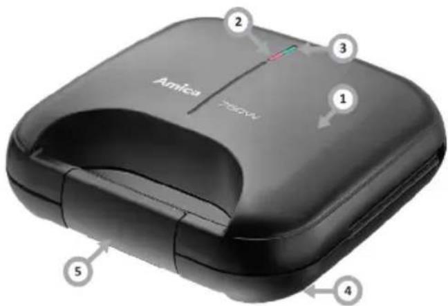 AMICA SMK4021 - AUSSTATTUNGSELEMENTE: - 1