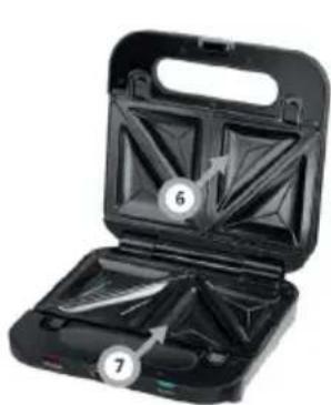 AMICA SMK4011 - ELEMENTE ECHIPAMENTULUI: - 2
